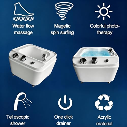 Spa de pies con masaje de vibración para cuidado y relajación miniatura 6