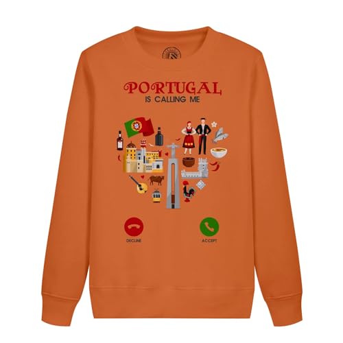 Sweatshirt enfant Portugal is Calling Me pull à capuche mode junior en coton