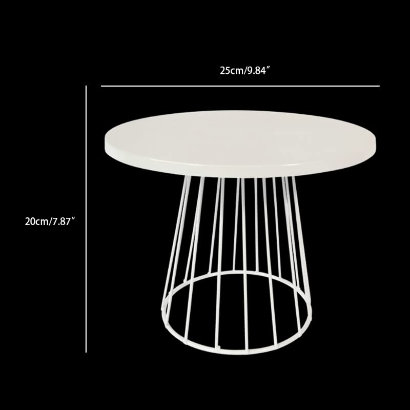 Soporte de Metal para Tartas, Redondo, para Fiestas de cumpleaños, Bodas, té de la Tarde, postres, decoración, Accesorios, Soporte para Magdalenas