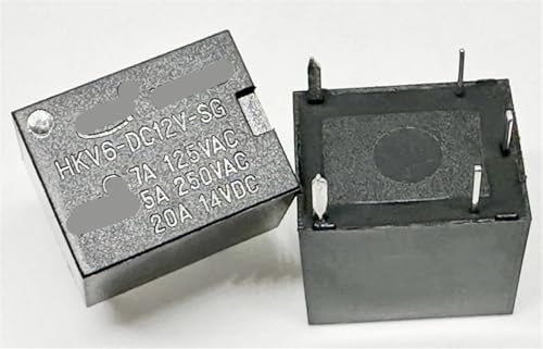Relé 5 pines T78-1C-20A HKV6-DC12V-SG interruptor electromagnetico 1pc