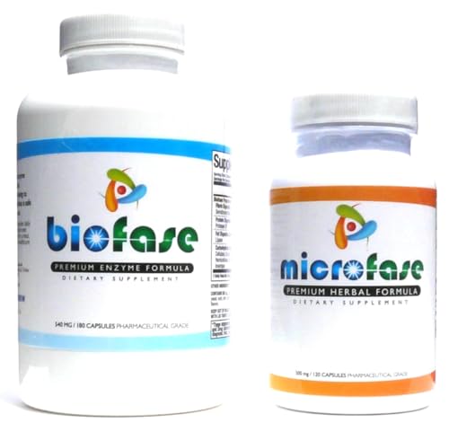 Biofase-Enzymes & Microfase-Herbal Kit, Helps Support Balanced Flora Levels