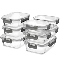 Amazon｜S SALIENT 耐熱ガラス 容器 密閉保存 タッパー 耐熱容器