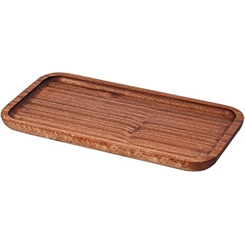 WUBOECE Wooden Vanity Tray Cover