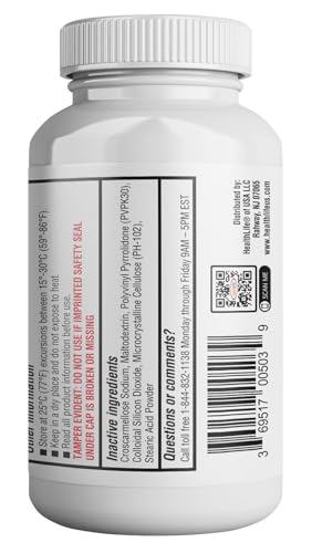 Image of HEALTH LFE Mucus Relief Guaifenesin Caplets 400 mg, Immediate Release Fast Acting Expectorant, Thin and Loosens Mucus, Relieves Chest Congestion, Cough, Cold and Flu (Medium, 200 Count) (Pack of 2)