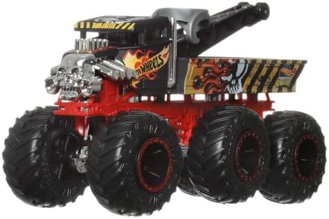 Hot Wheels Monster Trucks Reboque Bone Shaker - Mattel