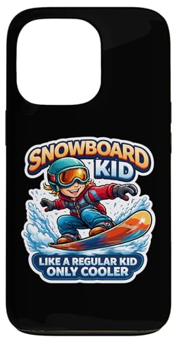 �X�P�[�g�{�[�h Kid Like A Regular Kid Only Cooler ��������X�P�[�g �X�}�z�P�[�X iPhone 13 Pro �p