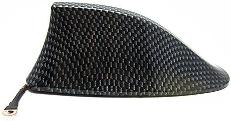 Car antenna painted carbon fiber Shark Fin Antenna AM FM Radio Signal Aerial Adhesive Tape Base Super Functional for BMW Benz Audi Honda Mazda Universal