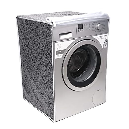 ELITE PRODUCTS Fabric Front Load Ifb Washing Machine Cover (6.5, 7, 7.5 And 8 Kg, 63 X63 X81 Cm)