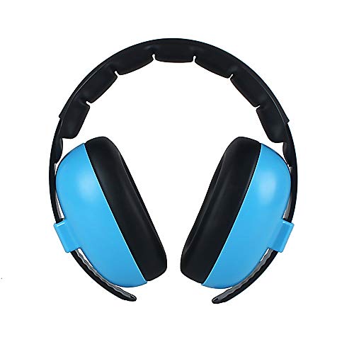 Ohrenschützer Defenders Baby-Ohr-Schutz-Noise Cancelling-Kopfhörer for Babys (Color : Blue)