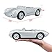Maisto 1:18 Scale Porsche 550A Spyder Diecast Vehicle, Silver