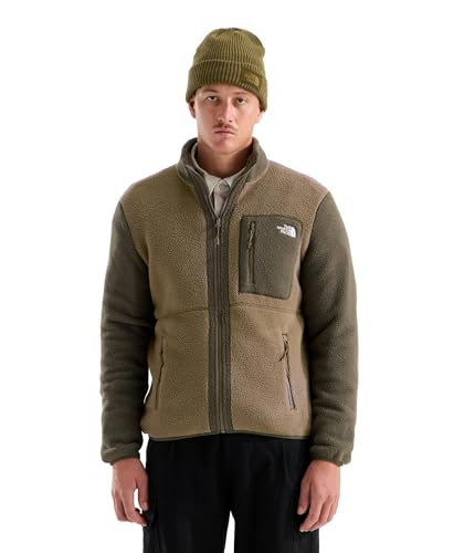 Image of THE NORTH FACE Men's Yumiori Full Zip Jacket | Lightweight Fleece Coat With Embroidered Logo, Zip Pockets