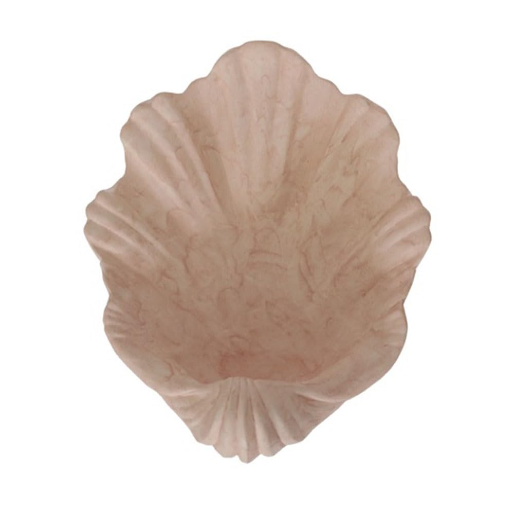 Stary świecznik Ceramiczny świecznik ścienny w kształcie muszli do salonu, wąskich ścian i przedpokoju Świeczniki(Pink,Duży)