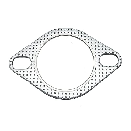Image of 2-Bolt 2.5inch Exhaust Flange Gasket 63.5mm for Turbo Manifold Header Down /Dump Pipe Flange, High Temperature Exhaust Gasket 5 PCS
