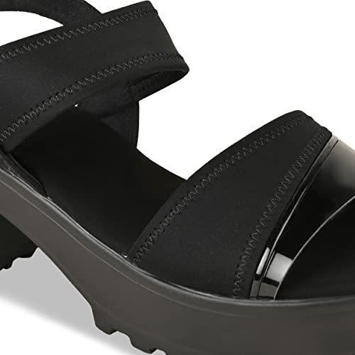 Image of ROCIA By Regal Women High Lycra Platform Sandals