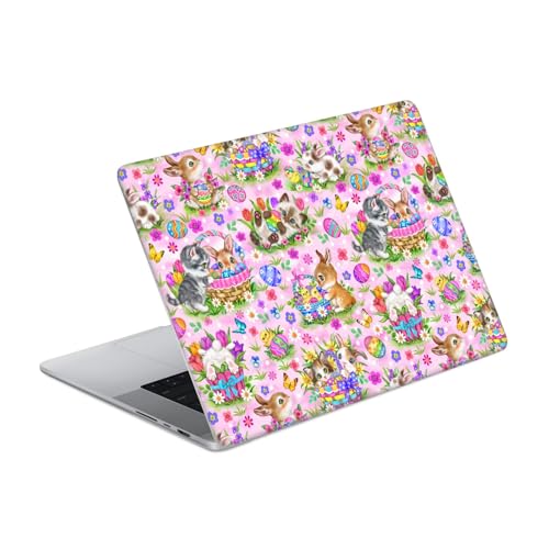 Sticker MacBook Pro 16 A2485 Peau Vinyle Amis de Pâques Kayomi