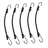 Anneome 5pièces Sangle De Fixation Élastique avec Crochet pour Bagages Équipement De Ca...