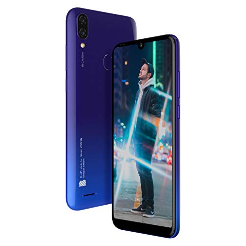 BLU VIVO X6-6.1” HD+ Display, 64GB+3GB RAM - Gradient Blue