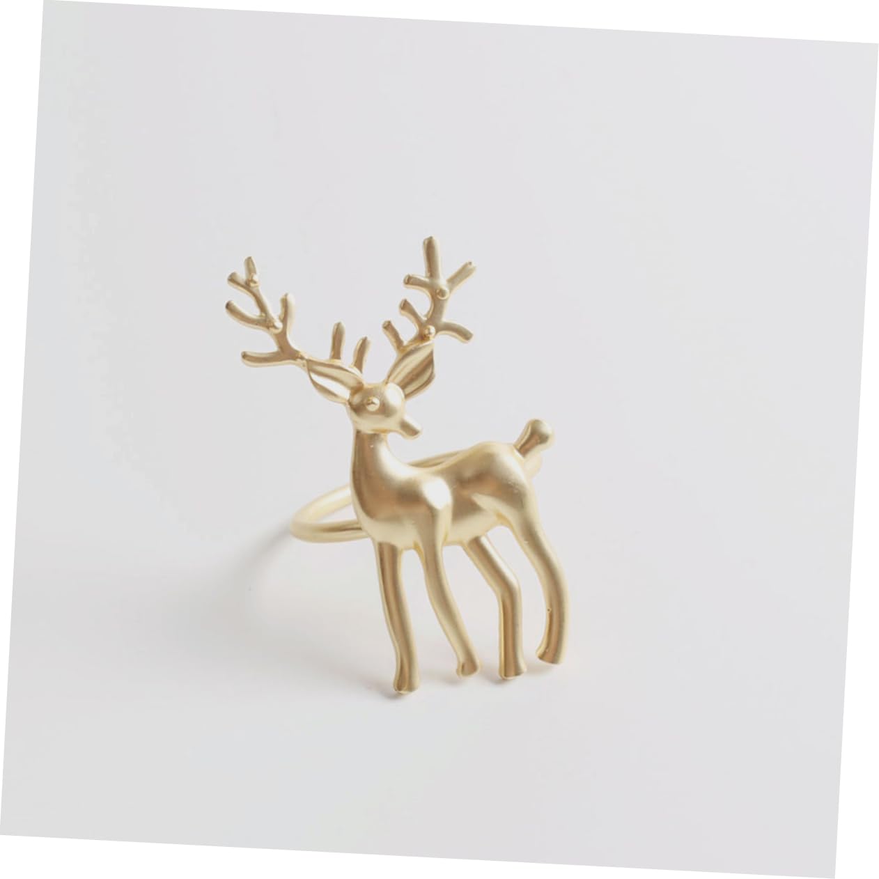 Alipis 12 Pz Natale natale decorazioni natale per tovaglioli decorazione del tovagliolo Natale fibbia del tovagliolo portatovagliolo
