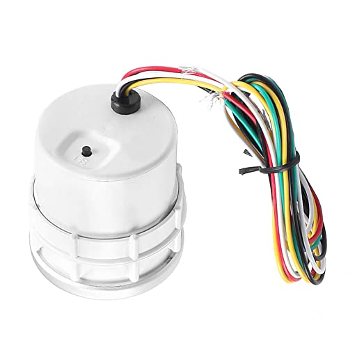 ETOPARS 52mm Automotor Kfz Zeiger Spannungsanzeige Tacho Drehzahlmesser Drehzahl Messgerät Kit RPM Weiß Helles Lichtanzeige Zeigeranzeige Rennanzeige Rauchtönung Len