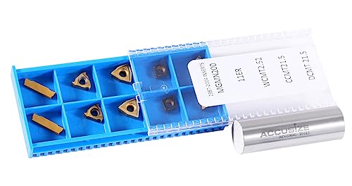 Inserts carbure 2387-2004 haute précision revêtus TiN CVD