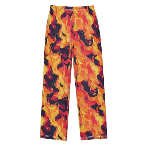 L CHALLENGER　FIRE PANTS　ORANGE　BLACK FR Garments: Flame-Resistant Cotton Work Pants, Orange