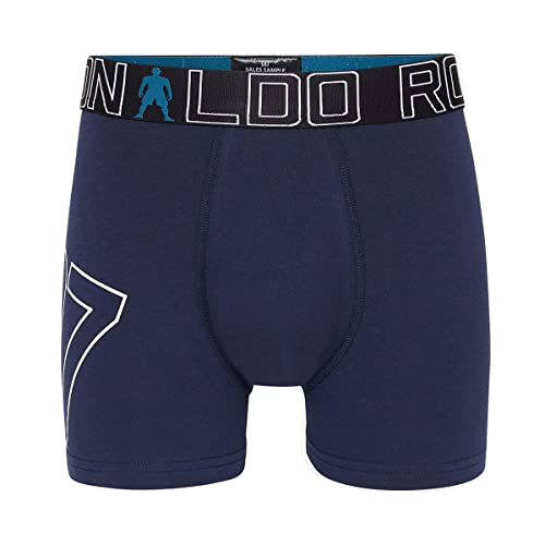 CR7 Boy's Travel Bag, Value 5-Pack Cotton Blend Trunks, Small age 4-6 Multicolor4