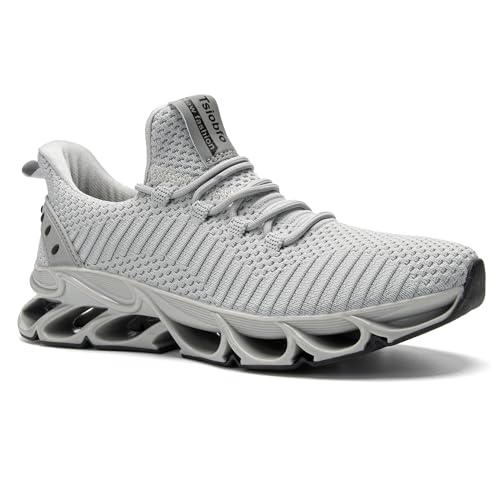 Image of FRSHANIAH Men Athletic Shoes Breathable Running Shoes Non-Slip Fashion Sneakers