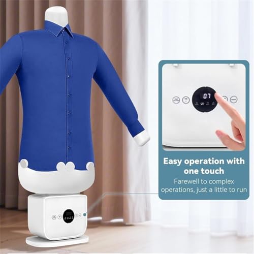 Steam Iron, 2026 New automatic ironing machine, Portable Automatic Hot Air Dryer & Iron for Shirt & Pant, 8 Minutes Quick Ironed, Hands-Free Wrinkle Removal, Faster Than Steamers & Irons