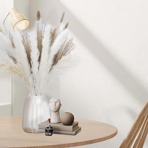 White Natural Pampas Grass Dried Flores Decorativas miniatura 6