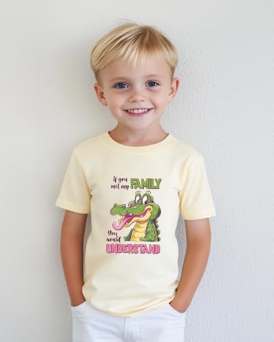 Toddler T-Shirts for Kids Baby Boy Girl Summer Graphic Tees Funny Animal Print Cute Cotton Clothes 2-8 Years4