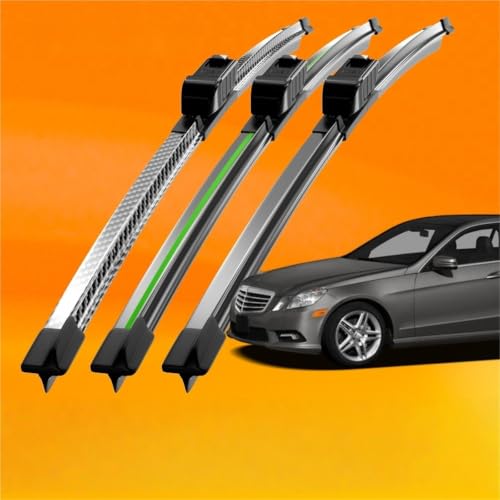 Balais d'essuie-glace Mercedes Classe E C207 structure flat-blade durable et précise - 2