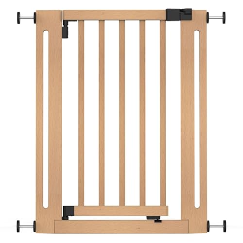 Safetots Wooden Elegance Baby Gate Natural 63cm - 71cm Pressure Fit