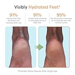 ZenToes Moisturizing Foot Mask for Dry Cracked Feet | Shea Butter, Jojoba Oil & Squalane Infused Hydrating Sheet Masks | Spa Experience At Home | Mess Free Design | Vanilla Citrus Scented, 3 Pairs - Image 3