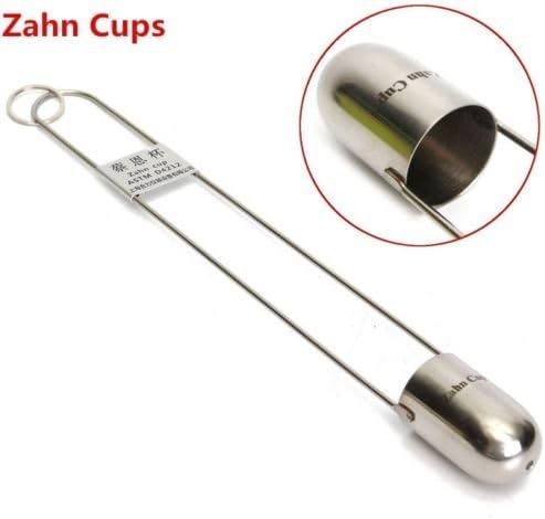 Zahn Cup Viscometer Dip Type Immersion Viscosity #2 Cup Stainless Steel 44ml No.2 Cup