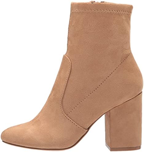Madden Girl Women's Rapidd Fashion Boot, Sand Fabric, 10 | Image 7