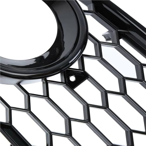 Cubierta de parachoques S5 B8 2011 con rejilla hexagonal: luz antiniebla siempre protegida 5