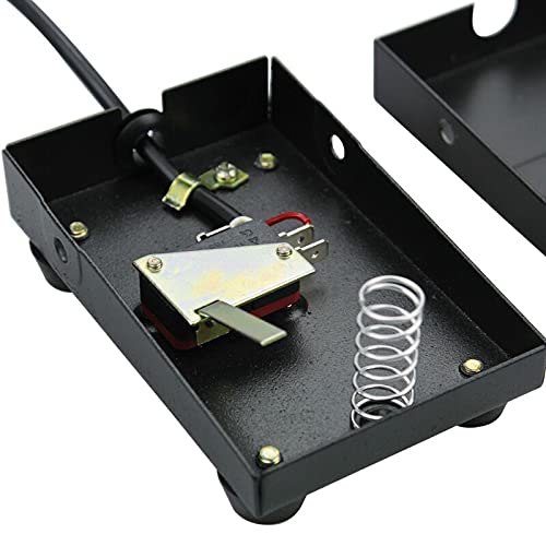 Tfs-1 Ac 250V 10A Spdt No Nc Antislip Momentary Electric Power Foot Pedal Switch Footswitch #TOP3