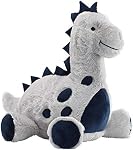 Lambs & Ivy Jouet d'animal farci de dino bleu/gris peluche dinosaure