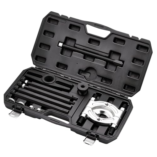 Draper 12390 Bearing Separator and Puller Set (8 Piece), Black