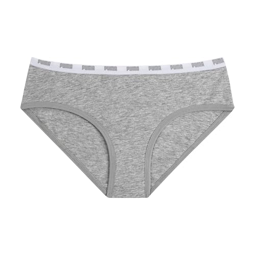 PUMA Girls' 5 Pack Cotton Bikini Underwear4