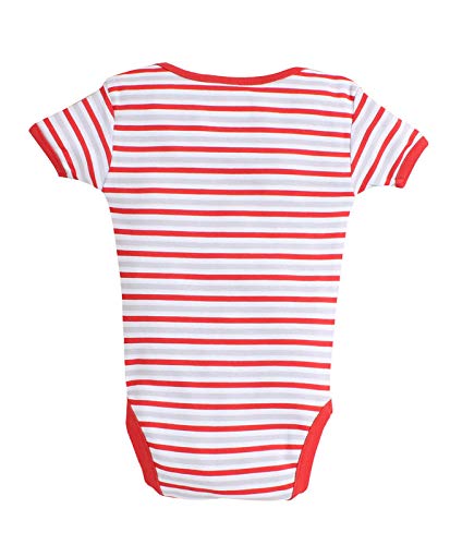 Image of BUMZEE Half Sleeves Unisex Baby Bodysuit /Onesies /Rompers Pack of 3