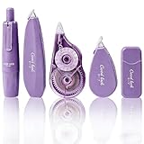 Korrekturroller Set,Stationery Set Mit 5 Mehrzweck Korrekturstift 34m*5mm,Korrekturroller,Großes...