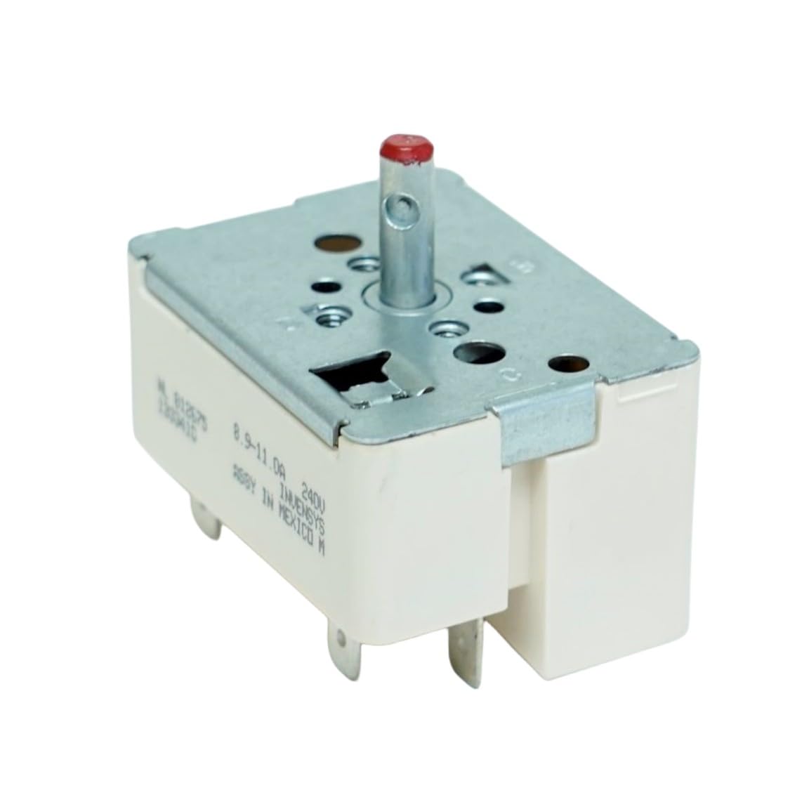 66004-AF99 Range Burner Infinite Switch NL812675 (8.9-11A/240 V/D shaped shaft) fit for Whirlpool, Replace NL812675, 66004-AF99, WP7403P239-60, 812675