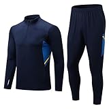 ⚽ Material: Dieses Fußballtrikot Stoff ist 100% (Polyester), Bequem und warm, schnelltrocknend, abriebfest, sehr elastisch, hält Sie trocken und bequem, und verbessert den Komfort erheblich!