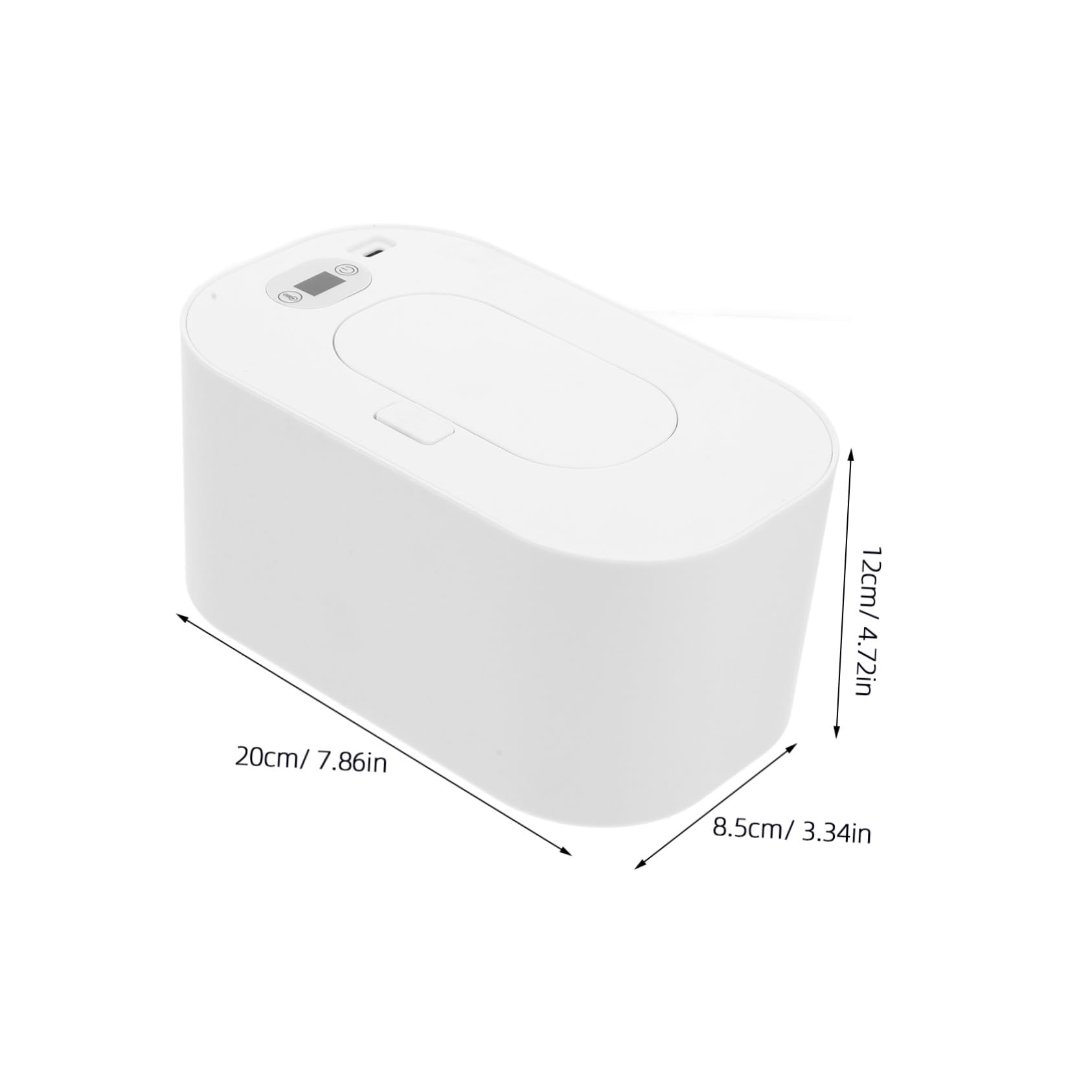 BESTonZON Travel-Friendly Lotion Warmer Compact Wet Wipes Heater USB Portable Heating Machine for Adults