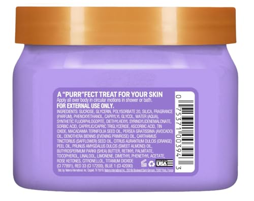 Image of Tree Hut Shea Sugar Scrub Meyow | Exfoliating Body Scrub Removes Dead, Dry Skin for a Soft & Hydrated Feel | Nourishing Essential Body Care | 18 fl oz.