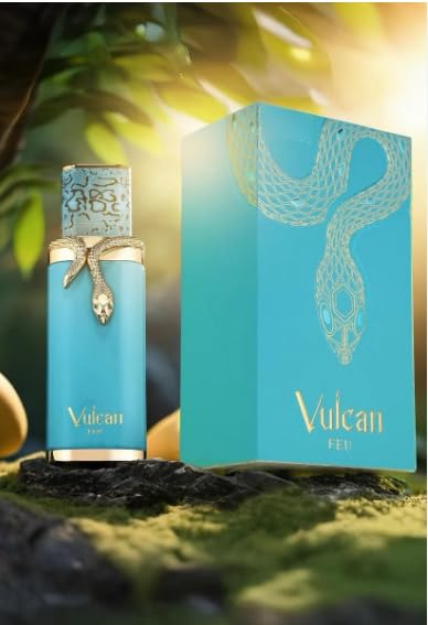 Frenh Avenue Vulcan Feu – Eau de Parfum 100ml – Perfume de Lujo Unisex – Aroma Amaderado, Cálido y Ahumado – Alta Proyección y Larga Duración –