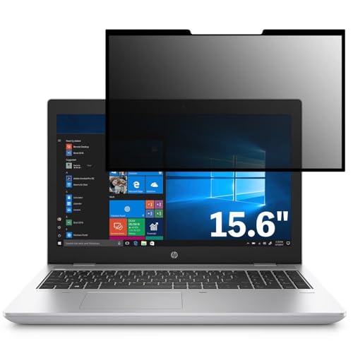 HP ProBook 650 G5/CT Notebook 15.6インチ 16:9 対応 粘着 着脱式 覗き見防止フィルム プライバシーフィルター ブルーライトカット 反射防止 パソコン PC モニター 液晶保護 保護シート
