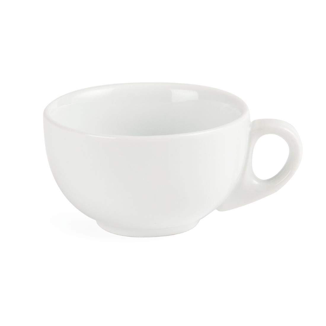 Olympia Whiteware Lot de 12 tassesà cappuccino 284 ml
