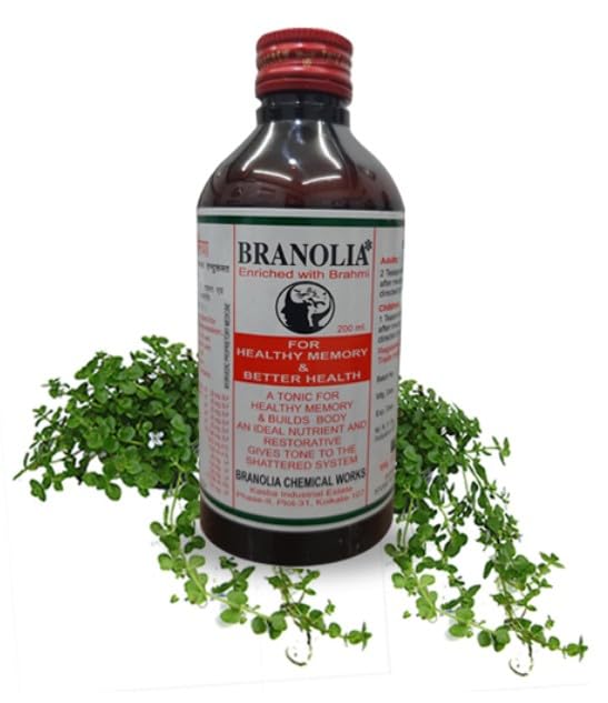 Branolia Memory Tonic for Better Health, Natural Restorative Supplement, 200 ml